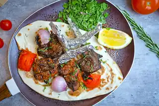 Döner im Fladenbrot groß
